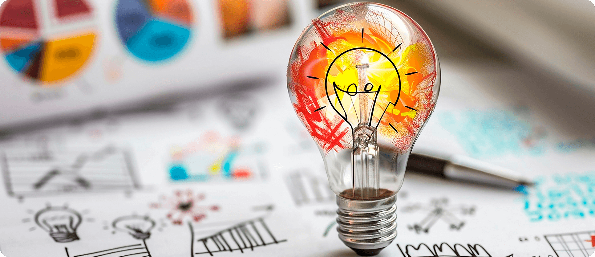 Creative leadership concept